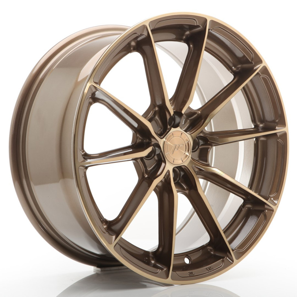JR Wheels JR37 17x8 ET40 4x100 Platinum Bronze