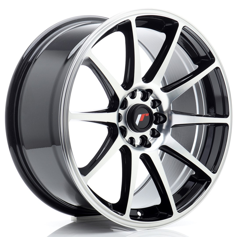 JR Wheels JR11 18x8,5 ET40 5x112/114 Black Machined Face