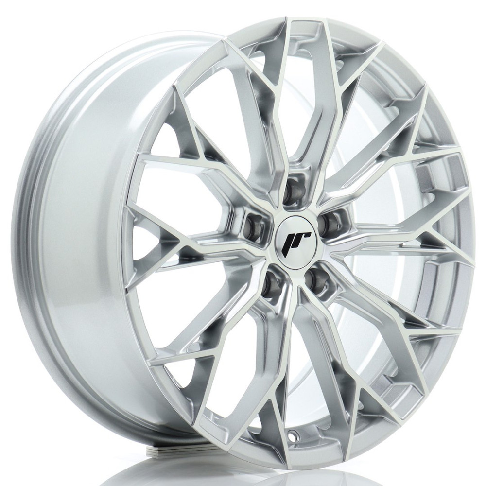 JR Wheels JR49 18x8 ET42 5x112 Silver Machined Face