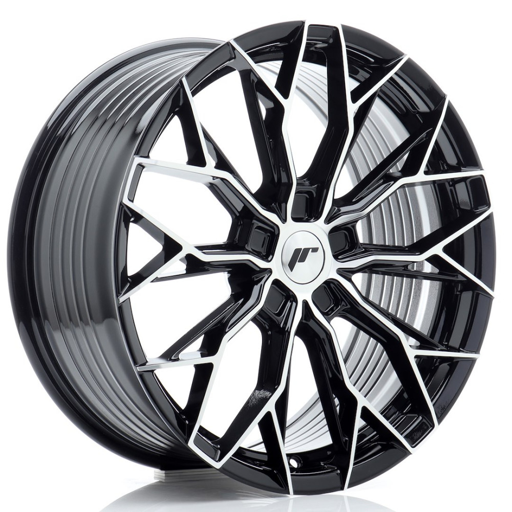 JR Wheels JR49 19x8,5 ET20-45 5H BLANK Gloss Black Machined Face