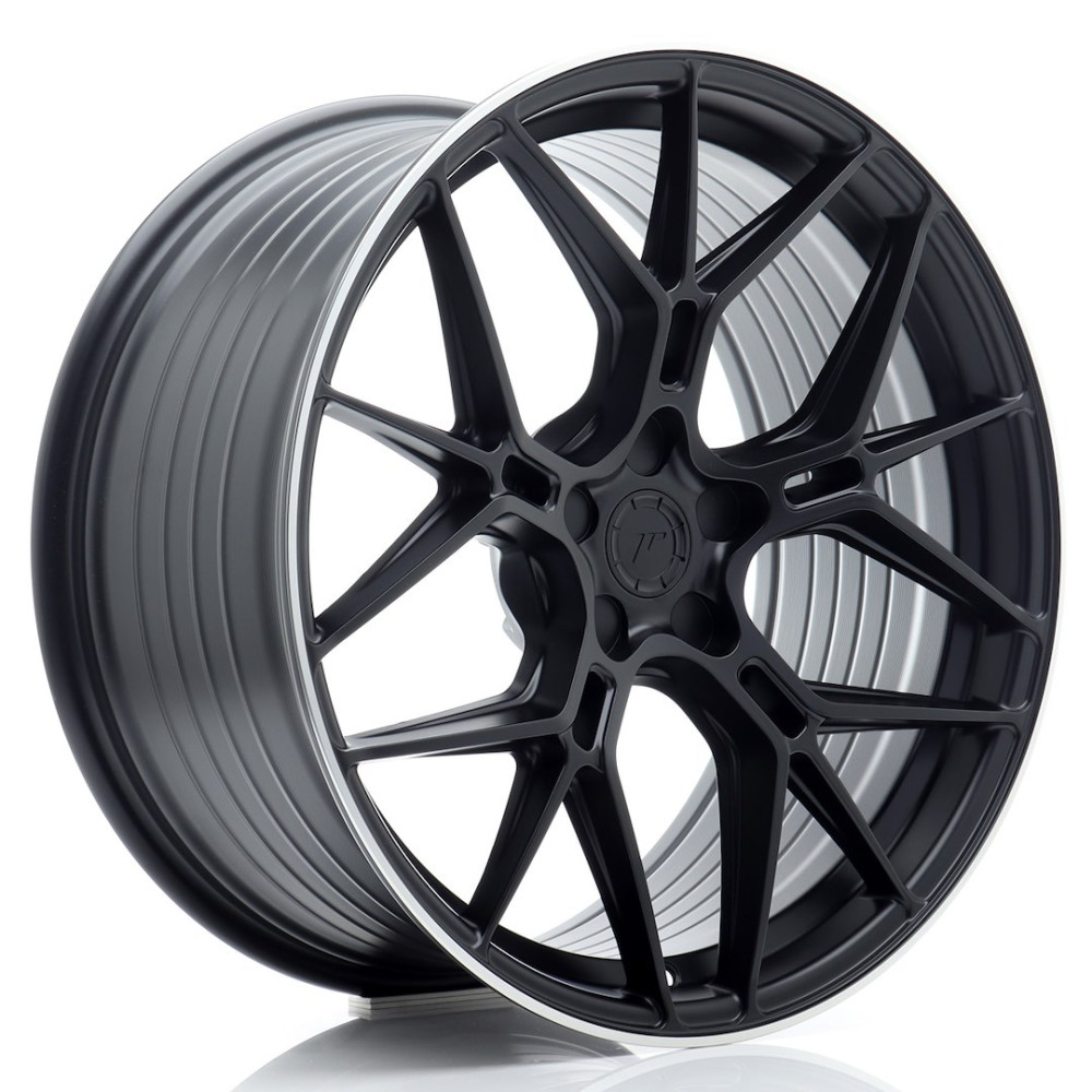 JR Wheels JR51 20x9,5 ET20-40 5H BLANK Satin Black w/ Machined Lip