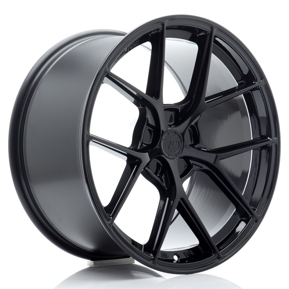 JR Wheels SL01 19x10 ET20-40 5H BLANK Gloss Black