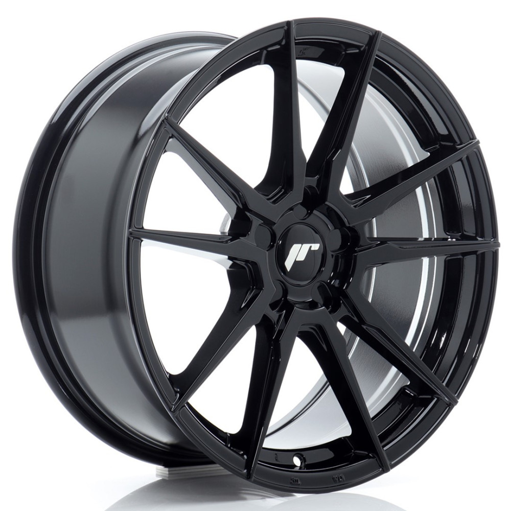 JR Wheels JR21 18x8 ET36 5x120 Gloss Black