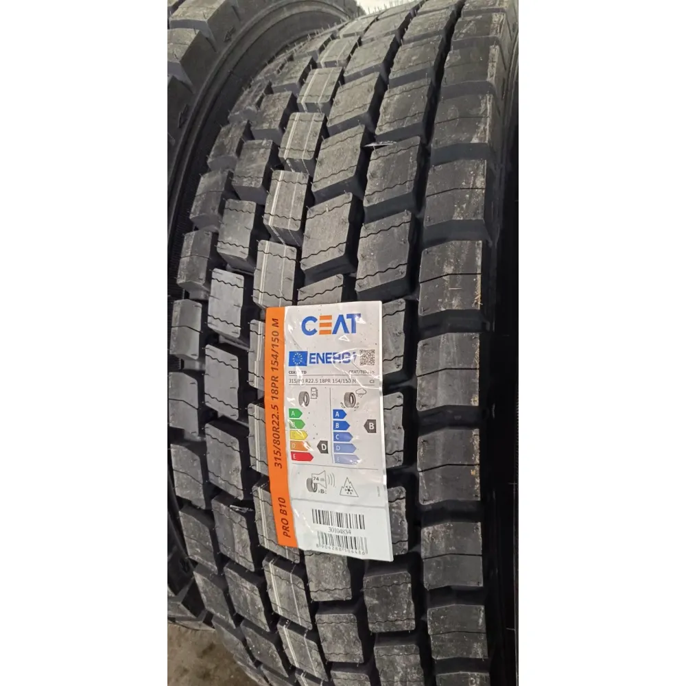 CEAT 315/80/22.5 154/150 PRO B10 TL 18PR