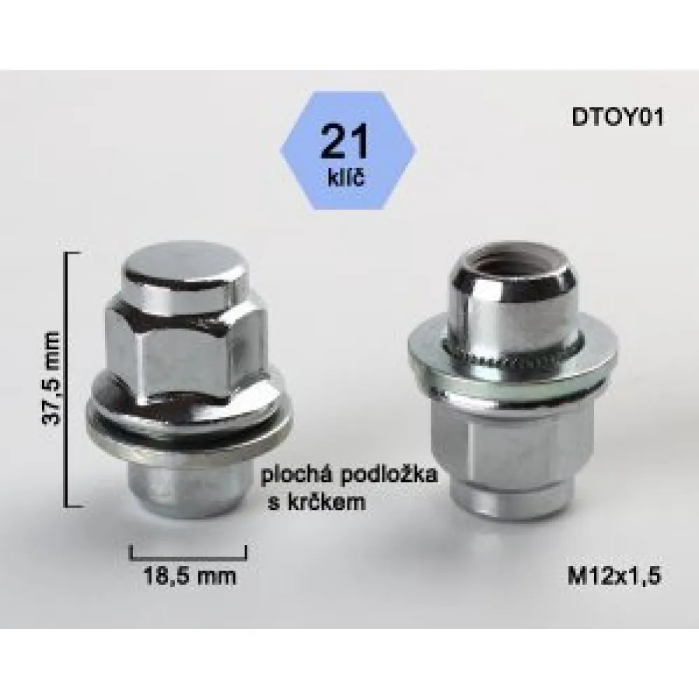 Veržlė BIMECC 12X1,5 37 CH21 con/crom DTOY01 (200)