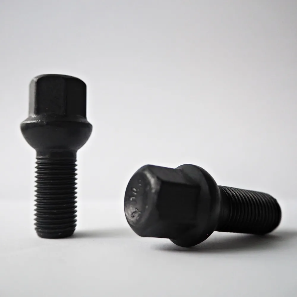 Varžtas FARAD 14X1,5 27 mm R12 sferinis 1-LG13/S BLACK (S17D27-ZNNI) (200)