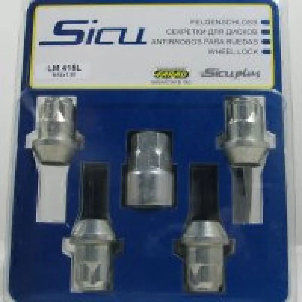 Slaptos veržlės Sicu 12x1,25 kon. 1LM 215L 1CH