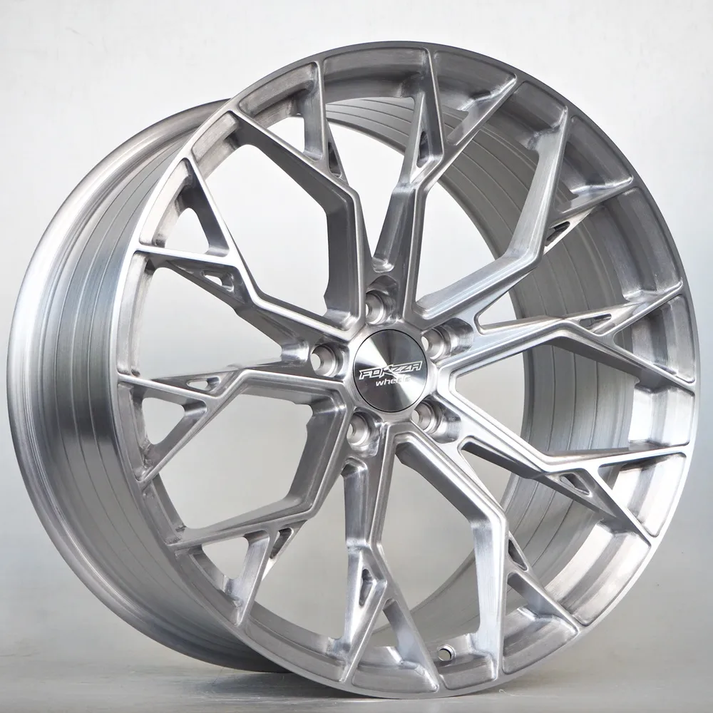 Ratlankis Forzza Titan 10,5X20 5X120 ET37 72,56 Brushed Aluminium