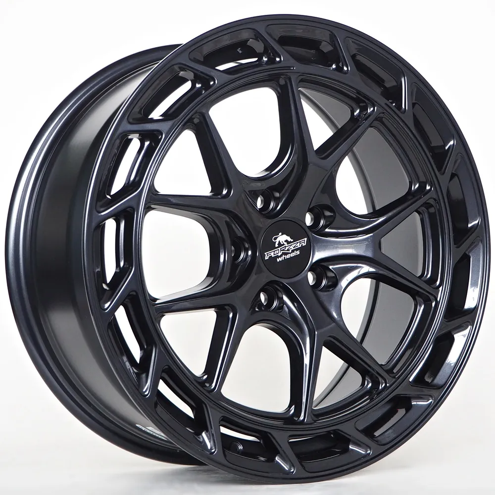 Ratlankis Forzza Saturn 8X18 5X112 ET45 66,5 Black Magic