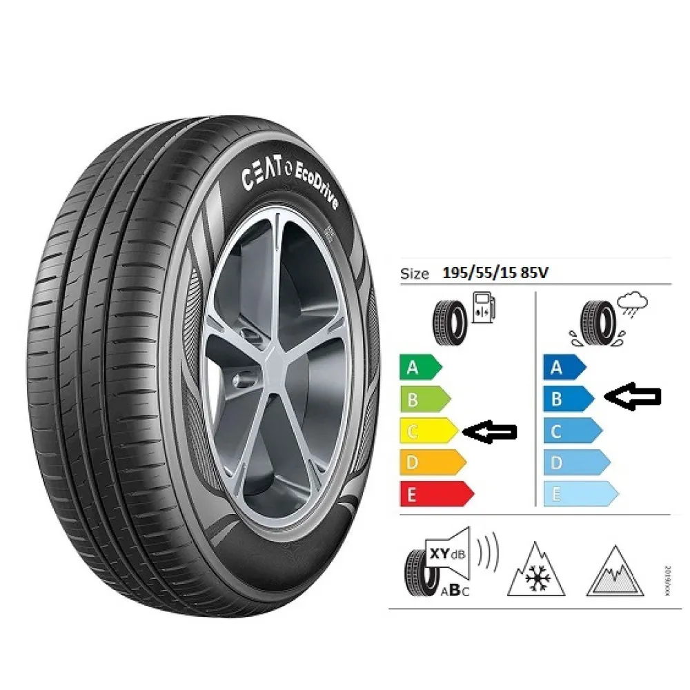CEAT 195/55/15 85V ECODRIVE
