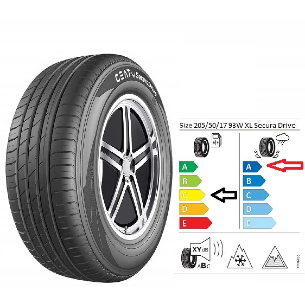 CEAT 205/50/17 93W XL SECURADRIVE