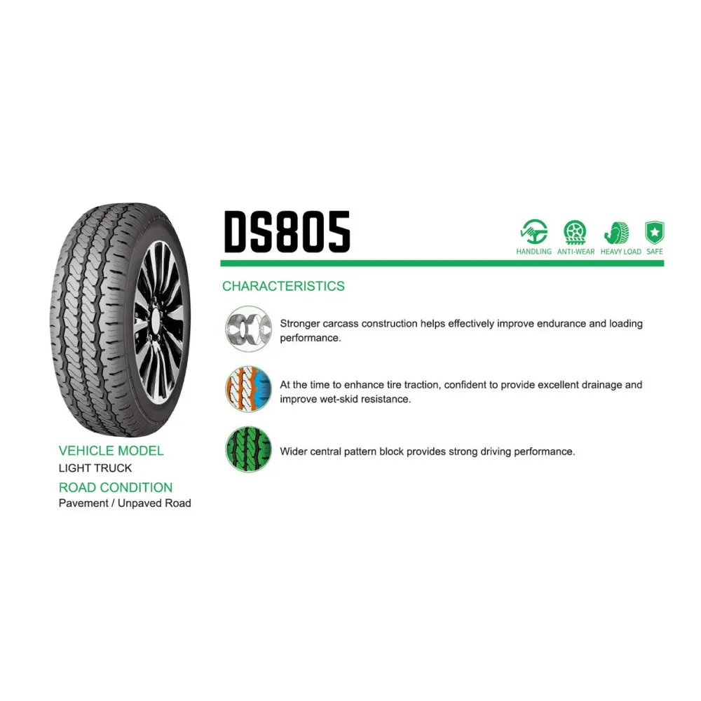 DOUBLESTAR 155/12C 8PR DS805 88/86N