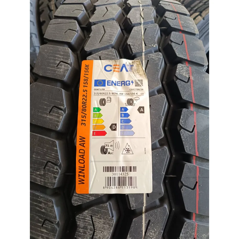 CEAT 315/80/22.5 ON/OFF WINLOAD AW 158/156K 20PR