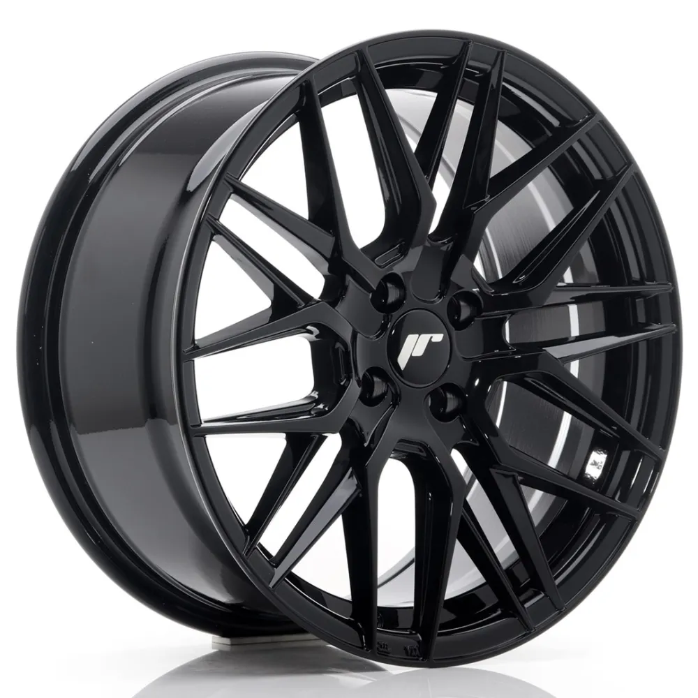 JR Wheels JR28 17x8 ET40 4x100 Gloss Black
