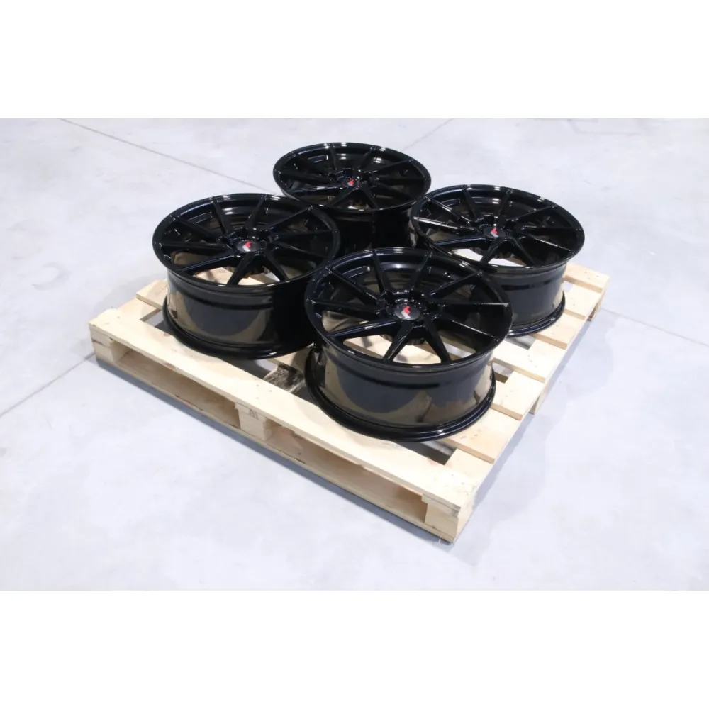 Set of JR36 19x8,5 ET40 + 19x8,5 ET25 5x112 Gloss Black