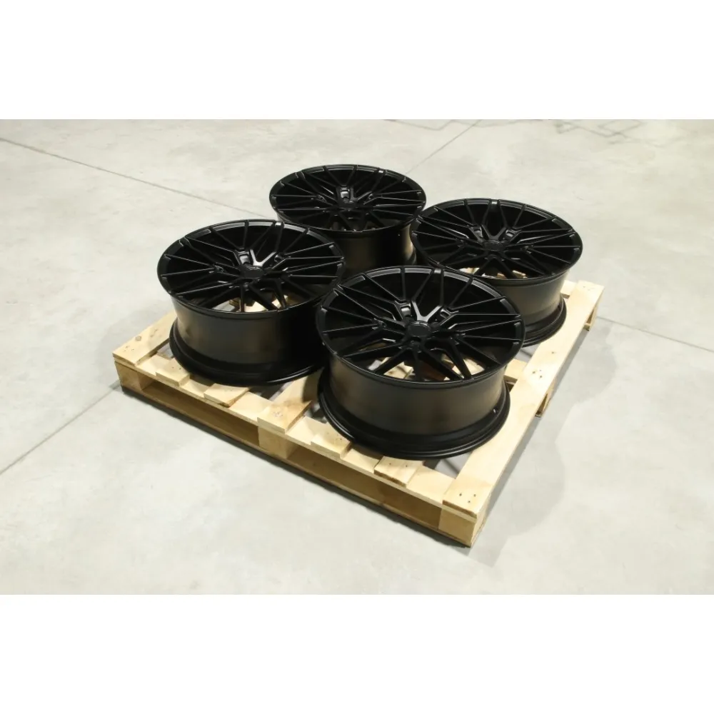 Set of JR38 20x9 ET20 5x120 Matt Black