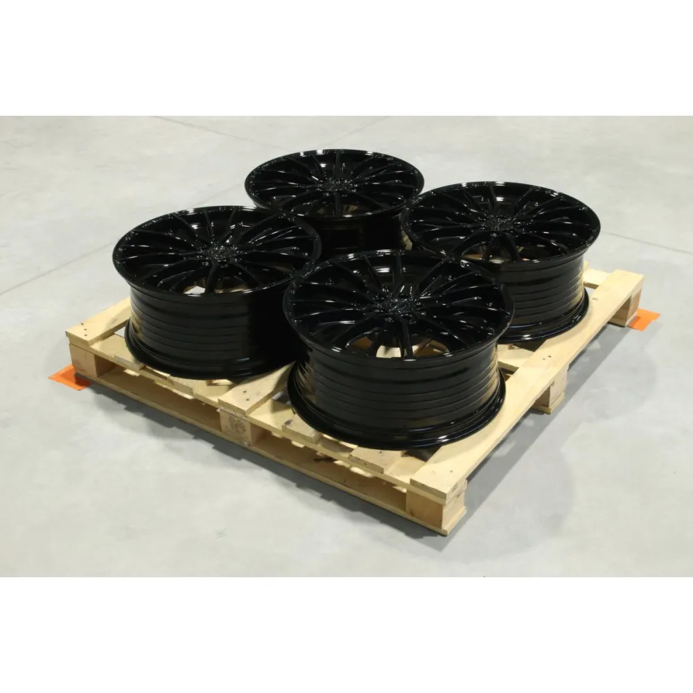 Set of CVR7 20x8,5 ET36 5x108 Gloss Black