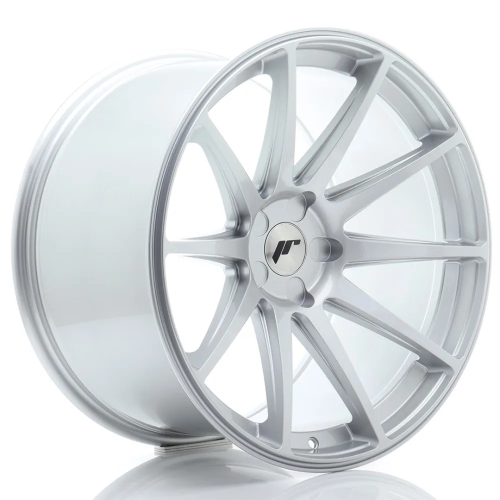 JR Wheels JR11 20x11 ET20-30 5H BLANK Hyper Silver