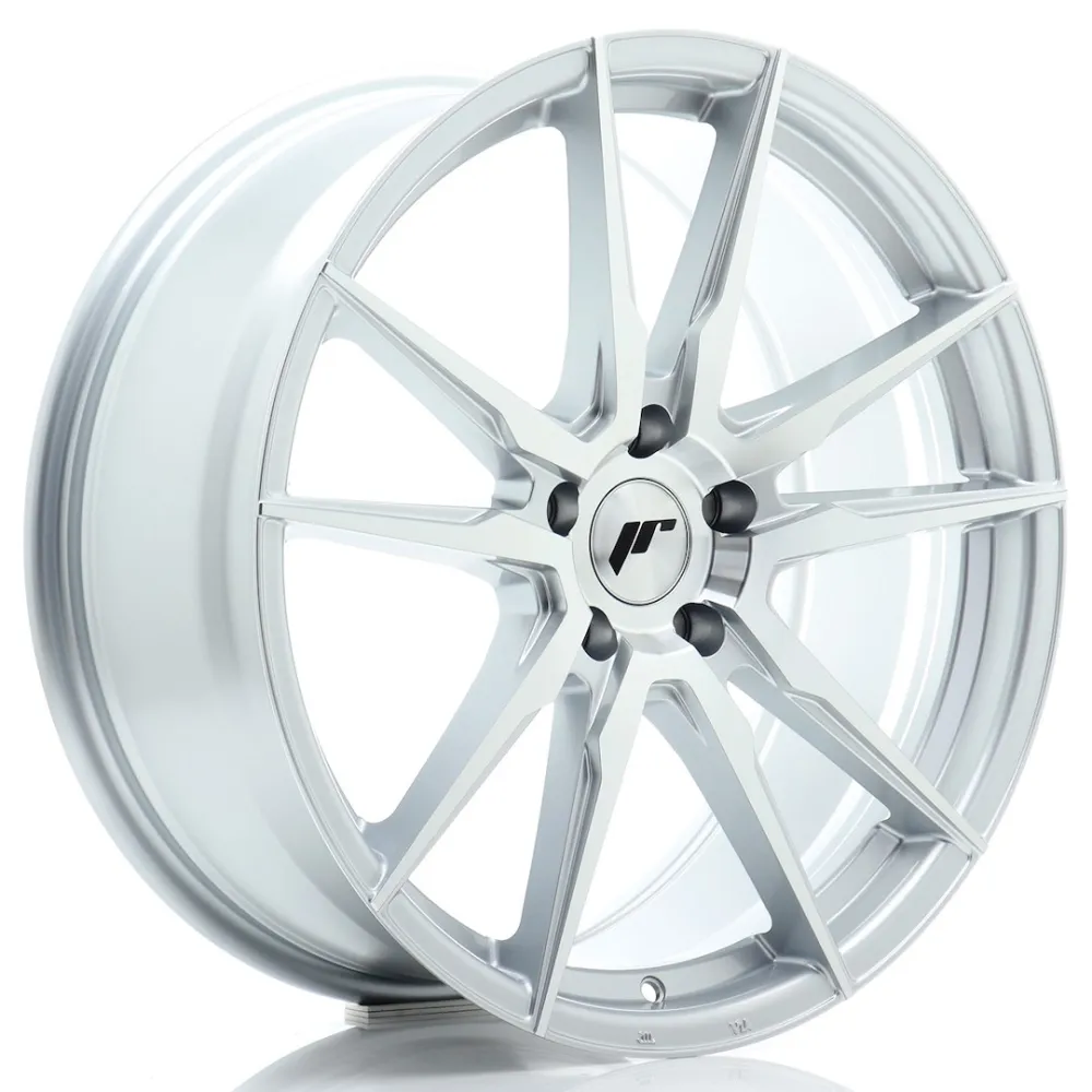 JR Wheels JR21 20x8,5 ET35 5x120 Silver Machined Face