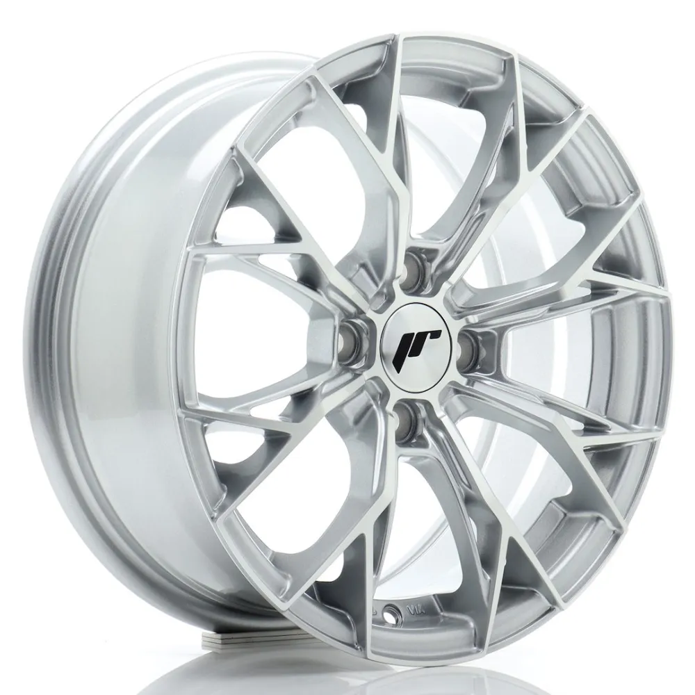 JR Wheels JR49 15x6,5 ET35 4x100 Silver Machined Face