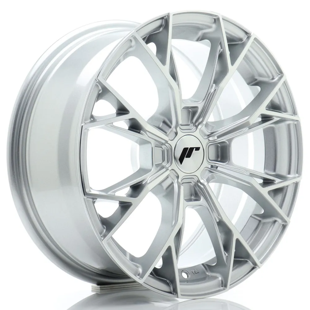 JR Wheels JR49 16x7 ET20-42 4H BLANK Silver Machined Face