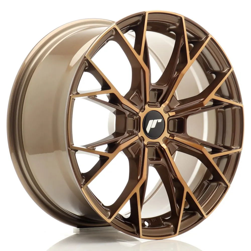 JR Wheels JR49 17x8 ET20-40 4H BLANK Platinum Bronze