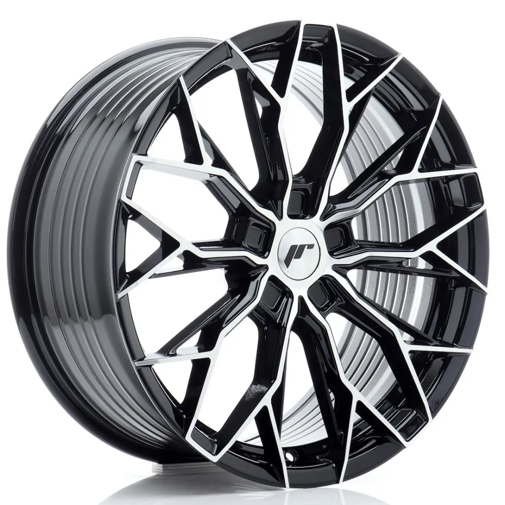 JR Wheels JR49 19x8,5 ET20-45 5H BLANK Gloss Black Machined Face