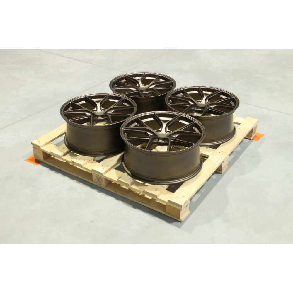 Set of SL01 19x8 ET40 5x114,3 Matt Bronze