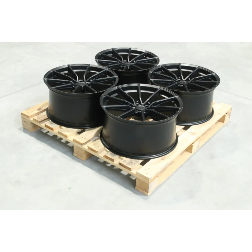 Set of SL02 20x10 ET30 5x112 Matt Black