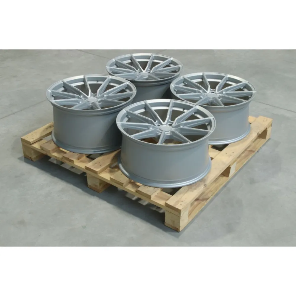 Set of SL02 20x9,5 ET25 + 20x10,5 ET35 5x120 Matt Silver