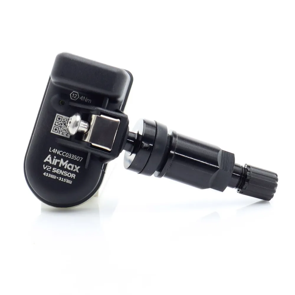 AirMax TPMS V2 Sensor 315+433MHz Metal Black