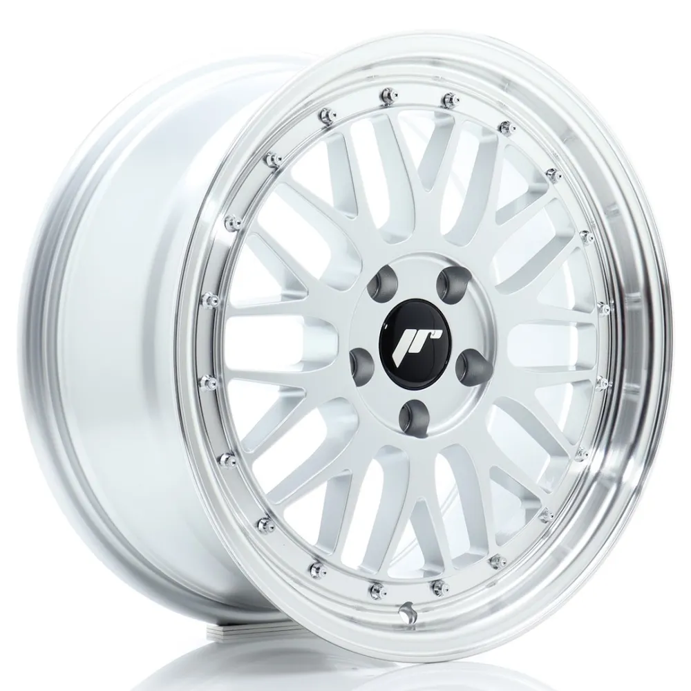 JR Wheels JR23 17x7,5 ET40 5x114,3 Hyper Silver w/ Machined Lip