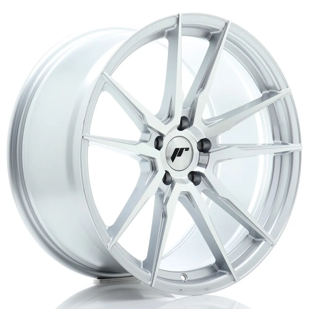JR Wheels JR21 20x10 ET40 5x112 Silver Machined Face