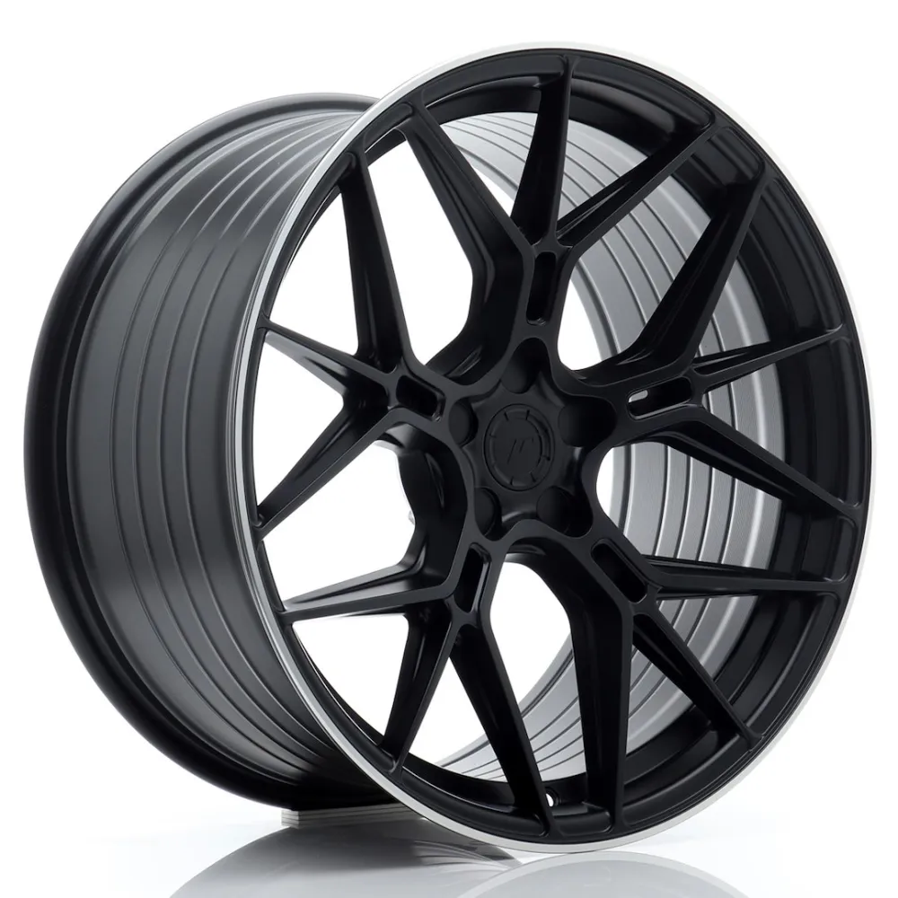 JR Wheels JR51 20x10,5 ET15-35 5H BLANK Satin Black w/ Machined Lip