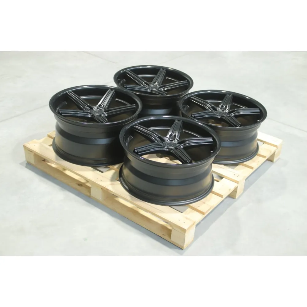 Set of CVR9 20x9 ET30 + 20x10 ET35 5x112 Matt Black