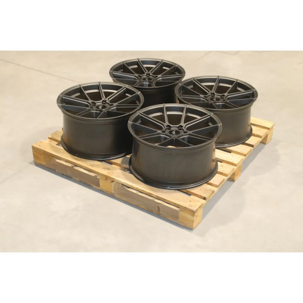 Set of JR30 20x10 ET35 + 20x10,5 ET45 5x114,3 Matt Graphite