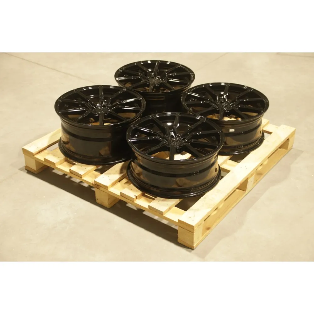 Set of CVR4 19x8 ET26 + 19x9 ET41 5x112 Platinum Black