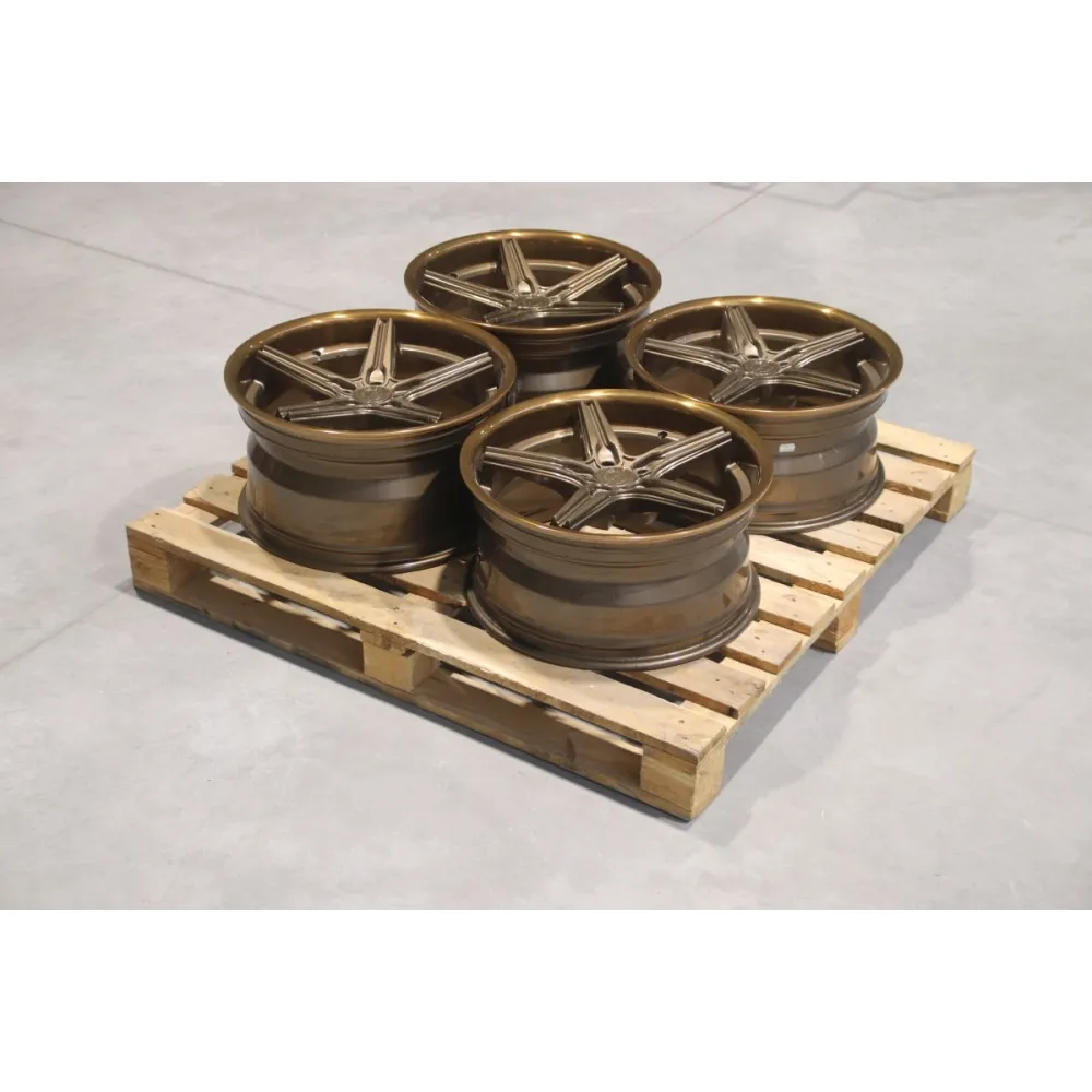 Set of CVR9 19x9 ET31 + 19x10 ET37 5x114,3 Gloss Bronze
