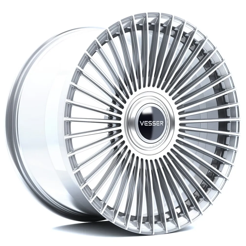 Vesser VSR9 22x9,5 ET17-54 BLANK Silver Machined Face