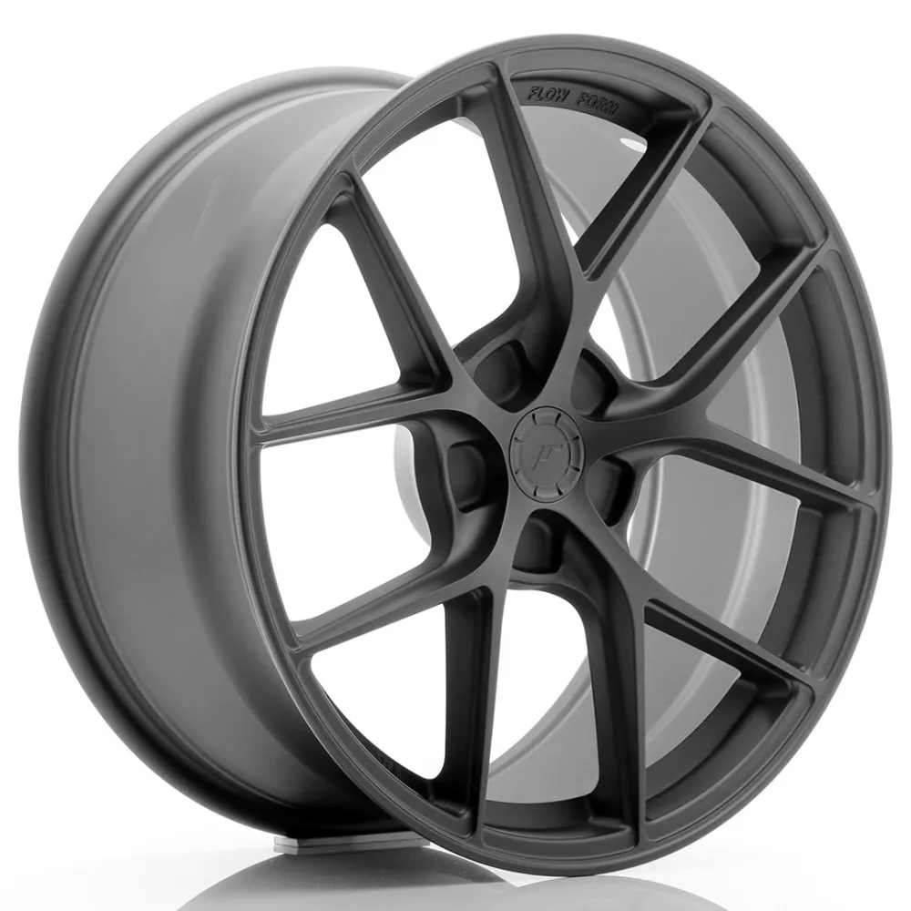JR Wheels SL01 19x8 ET30 5x112 Matt Gun Metal